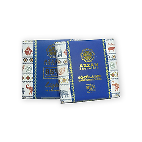 Bộ 2 Thanh Chocolate Đen Nguyên Chất 85% Cacao 24Gr - Azzan