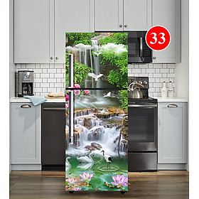 Mua Decal Dán Tủ Lạnh HồThiên Nga Hue Decor Chống Nước  Sẵn Keo  Đủ KíchCỡ