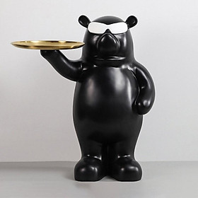 Tượng Gấu Mũi To – Khay tượng trang trí, quà tặng decor