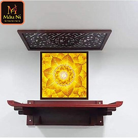 Mua Tranh trúc chỉ in MÂU NI Lá Bồ Đề  KT 61x61cm  ổ cắm  công tắc  dây điện dài 5m  hàng đẹp