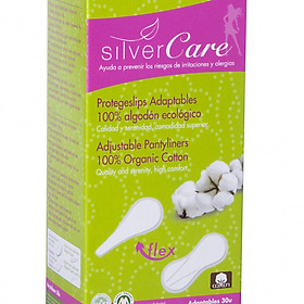 Băng vệ sinh hữu cơ hàng ngày Flex Pantyliner Silvercare 30 miếng