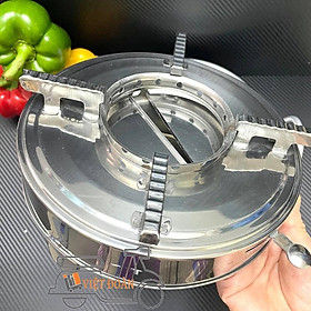 Bộ Bếp Cồn INOX / Nồi Lẩu Chất liệu INOX dày. Combo bộ bếp cồn nồi lẩu chuyên cho quán ăn nhà hàng và gia đình. Đồ Gia Dụng nhà bếp pha chế làm bánh nguyên liệu