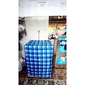 Mua Áo phủ máy giặt cửa trước (ngang)    từ 9 - 10kg    vải dù 100/%  siêu bền    họa tiết nhiều màu    bảo vệ máy không bị dính bụi   nước  khi để ngoài trời giao màu ngẫu nhiên