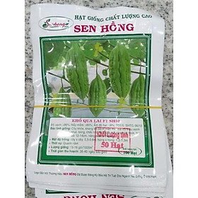 Hạt giống khổ qua SH52 Sen Hồng (khổ qua lùn) 50 hạt