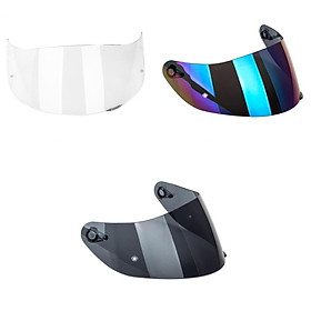 3 Pieces Replacement Motorcycle Full Face Helmet HD Visor for K3 K4 EVO