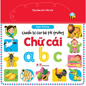 [Download Sách] Chuẩn Bị Cho Bé Tới Trường - Chữ Cái