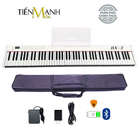 Đàn Piano Điện BX-II Bora 88 Phím nặng Cảm ứng lực BX-02 - Midi Keyboard Controllers BX2 BXII - Kèm Móng Gẩy DreamMaker (Kết nối máy tính và điện thoại, Bluetooth, Pin sạc, Loa lớn)