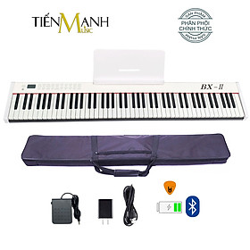 Mua Đàn Piano Điện Bora BX-II (Trắng) - 88 Phím nặng Cảm ứng lực BX2 Midi Keyboard Controllers BX02 - Kèm Móng Gẩy DreamMaker