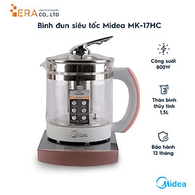 Bình Đun Siêu Tốc Midea MK-17HC (1.5 Lít)