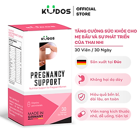 Viên Nang Cho Mẹ Bầu Tăng Cường Sức Khỏe KUDOS PREGNANCY SUPPORT Hộp 30