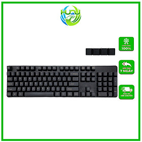 Keycap Bàn Phím Cơ Huqu HQ-104 Gồm 104 Nút bàn phím, Chất Liệu PBT - Hàng Chính Hãng