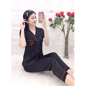 Đồ bộ ngủ lụa satin