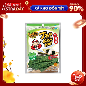 Snack Rong Biển TaoKaeNoi Crispy Seaweed 32g Thái Lan