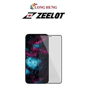 Dán màn hình cường lực Full viền chống nhìn trộm Zeelot dành cho iPhone 15 Pro Max/15 Pro/15 Plus/15/14/13/12/11 - Hàng chính hãng