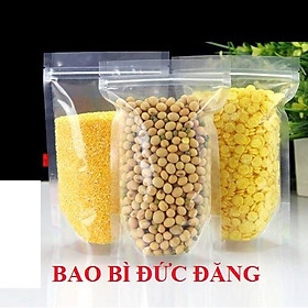 Mua 1kg túi zip 2 mặt trong  túi zip trong đáy đứng đủ size