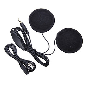 Universal Motorcycle Helmet Headset MP3 GPS Helmet Headset Practical Riding Accessory