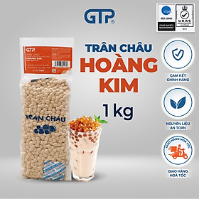 Trân châu Hoàng kim GTP 1Kg - Topping nhiều loại trà sữa, chè, món tráng miệng...Trân châu dẻo dai thơm