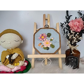 Mua (Thêu Theo Yêu Cầu) Sản phẩm Thành Phẩm Tranh Thêu Tay Kỷ Niệm Sinh Nhật Quà Tặng Happy Birthday - Bách hóa Na Na