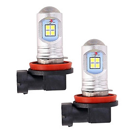 2X / Super Bright White LED Bulbs 6000K 80W Lamp for  Light