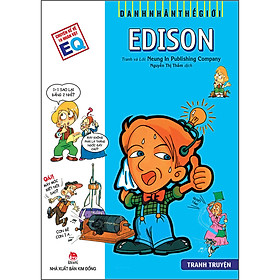 Sách Danh Nhân Thế Giới: Edison (Tái Bản 2022)