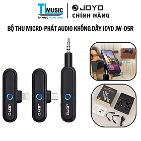Mua JOYO JW-05R 2.4G Wireless Audio System - Bộ Thu Micro - Phát Audio Âm Thanh Nổi 3.5mm Không Dây - Hàng chính hãng