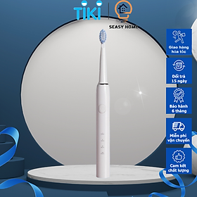 Bàn chải đánh răng điện lông mềm Enpis SS03 công nghệ sóng âm tích hợp 3 chế độ, chải sạch mảng bám, vi khuẩn - Hàng Chính Hãng