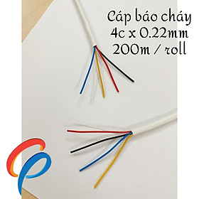 Mua Cáp báo cháy Altek Kabel CBC-4x0.22mmcu điện áp 500 volt