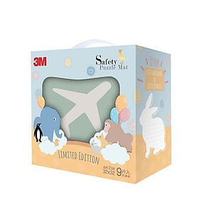 Thảm trải nhà miếng ghép siêu an toàn 9962E 3M - màu xanh nhạt