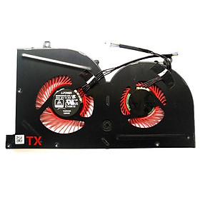 Fun Laptop CPU Cooling Fan for Microstar MSI GS63VR MS-17B1 17B2 16K2 16K3 GS73 GS62