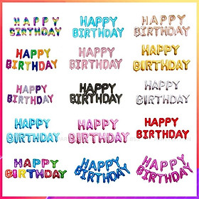 Mua Bóng Chữ Happy Birthday Trang Trang Trí Sinh Nhật có kèm dây treo