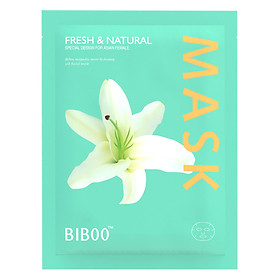 Mặt nạ lụa chống lão hóa Biboo (1 miếng)