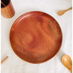 Mua DĨA TRÒN GỖ XÀ CỪ THANH TÚ 25CM