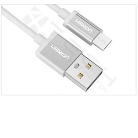 Cáp sạc USB 2.0 to Type C  Ugreen 20813 20814  bọc nylon cao cấp-Hàng Chính Hãng