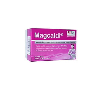 Thực phẩm Bảo Vệ Sức Khỏe Magcaldi Bổ sung canxi hữu cơ, magie và vitamin D3 dành cho phụ nữ , trẻ em & người lớn