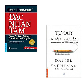 Combo sách Đắc Nhân Tâm (Khổ Lớn) & Tư Duy Nhanh Và Chậm