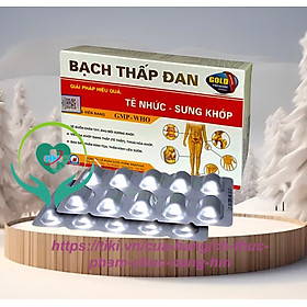 BẠCH THẤP ĐAN Gold Vinaphar - Hộp 30 viên - Giảm đau mỏi xương khớp, tê bì chân tay