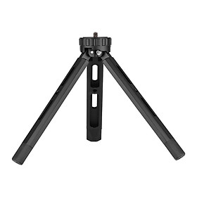 Desktop Metal Tripod Stand 1/4 inch Screw 4 Levels Adjustable Height for DSLR Camera Gimbal Stabilizer Compatible with