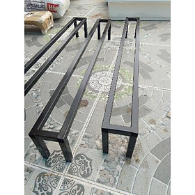 Mua Kệ thép kê chậu cây Dài 80cm. Rộng 10cm. Cao 15cm. 4 chân. không nan phụ. Hộp thép 2x2cm