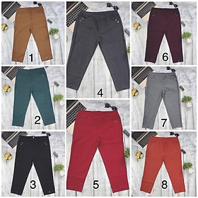 Q lỡ cotton 9 tấc đại vải co giãn 4 chiều