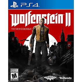 Mua Đĩa Game Ps4: Wolfenstein II-The New Colossus - Hàng nhập khẩu