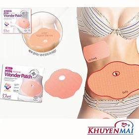 Mua Miếng dán tan mỡ bụng mymi wonder patch