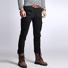 Quần dài kaki_túi hộp_dã ngoại_du lịch