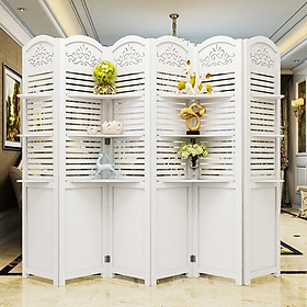 Mua VÁCH BÌNH PHONG KẺ NGANG CÓ KỆ BỘ 6 TẤM
