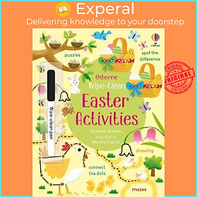 Sách - Wipe-Clean Easter Activities by Kirsteen Robson,Manola Caprini (UK edition, paperback)