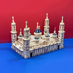 Đồ chơi lắp ráp gỗ 3D Mô hình tháp Pilar Basilica