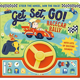 Sách Steering-Wheel Sound Book - Racecar