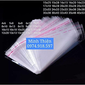 Mua 1kg túi opp túi bóng kính dán miệng (size to)