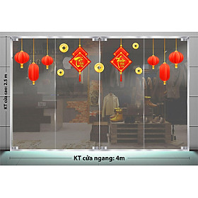 Mua DECAL TRANG TRÍ TẾT 2024 SỐ46