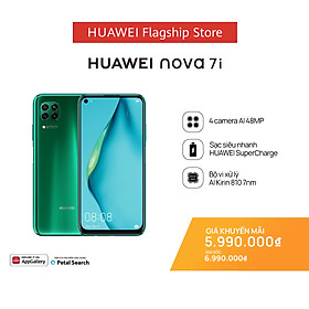 Điện thoại Huawei Nova 7i 8G/128G Sạc nhanh 40W - Hàng Phân Phối Chính Hãng