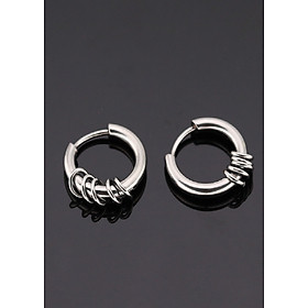 Bông Tai Nam Titanium Phong Cách Hàn Quốc